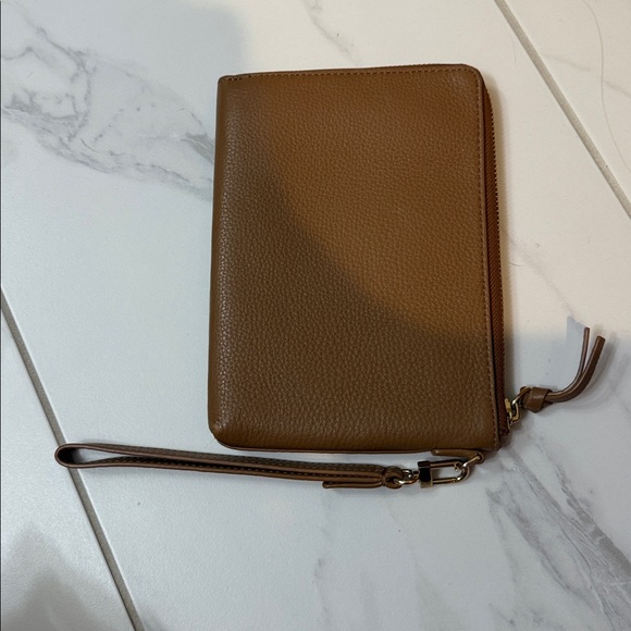 Tory Burch Brown Leather Clutch - Picture 4 of 6